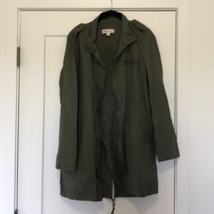 Drab Green Military Style Jacket
